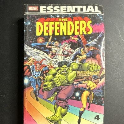 Marvel Comics Essential Defenders Vol. 4 Trade Paperback Black & White Marvel E 