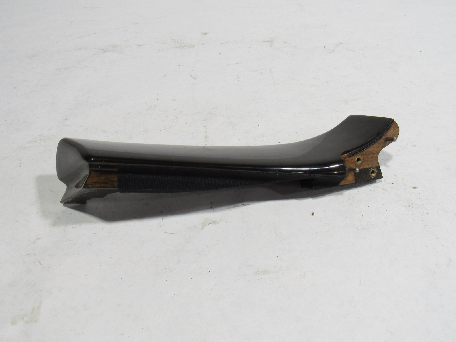 10-20 Bentley Mulsanne 2012 Rear Left Driver C Pillar Wood Cover Panel Trim @1