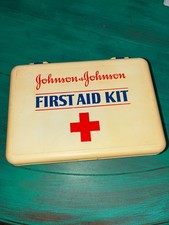 Vintage Johnson & Johnson First Aid Kit