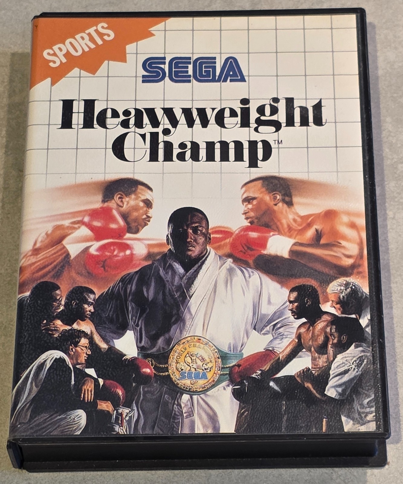 BOXE HEAVYWEIGHT CHAMP SEGA MASTER SYSTEM SN