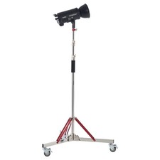 Precision Built 10.5ft Light Stand 320cm Tripod with Rolling Casters