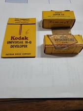 2 Unopened 1950 Kodak Film Developer Packet