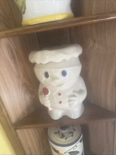 Vtg 1970s McCoy Pottery #183 "Bobby the Baker" Pillsbury Doughboy Cookie Jar