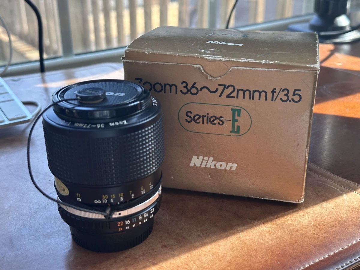 Nikon new FM2×36〜72mmf3.5zoom LENS Nikon f/3.5 Camera Lenses 36-72mm Focal for sale | eBay
