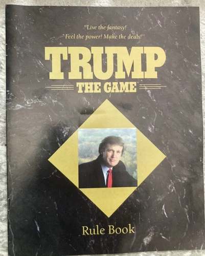 Vintage Donald Trump The Game Board Game 1989 Milton Bradley Classic Ships FREE