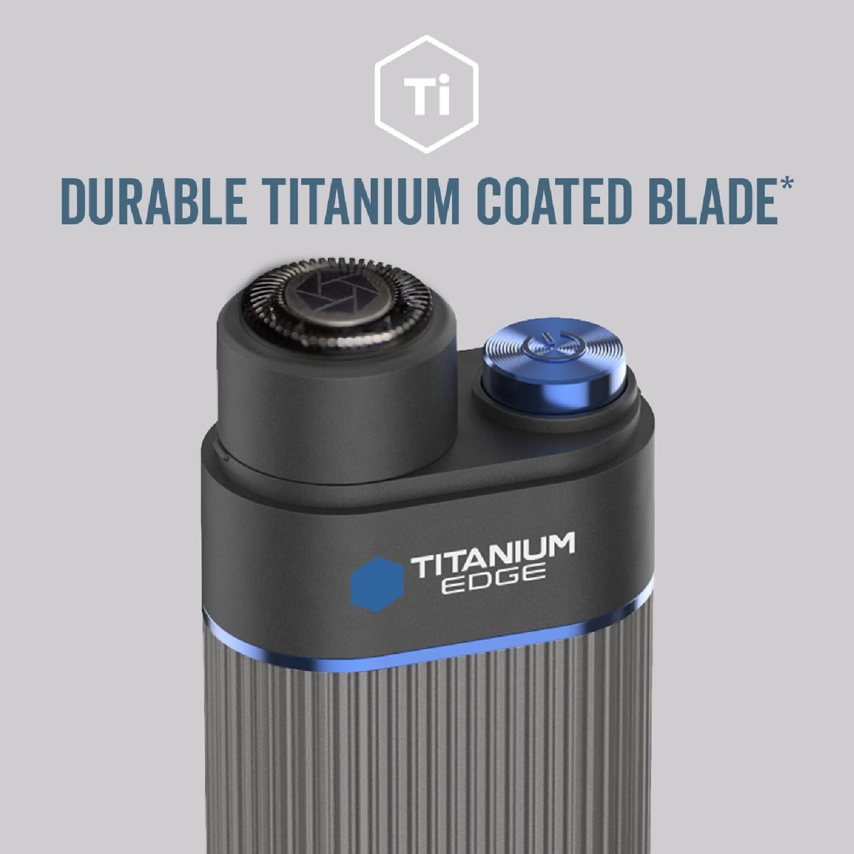 Microtouch Titanium Edge Ear & Nose Trimmer – Dual Rotary Blade