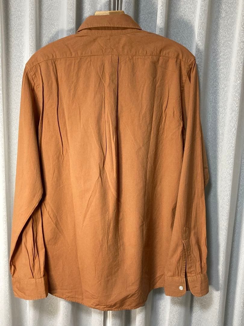 Engineered Garments M Hidden Button Round Collar … - image 6