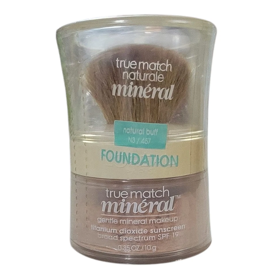 L'OREAL True Match Mineral Powder Foundation Natural Buff N3/457 New Sealed - Image 3 of 3