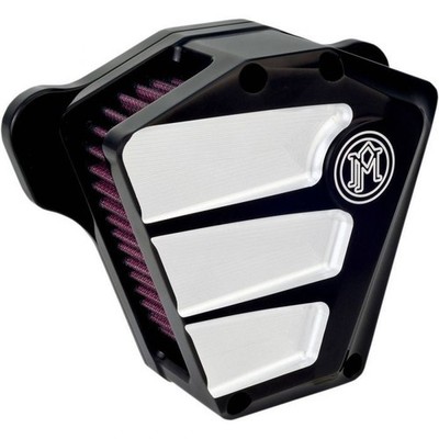 PERFORMANCE MACHINE PM HARLEY SCALLOP AIR CLEANER 0206-2085-BMP 08-2013 FL FLHT
