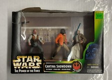 Cantina Showdown Dr. Evazan Ponda Baba Obi-Wan Star Wars Power of the Force 1997
