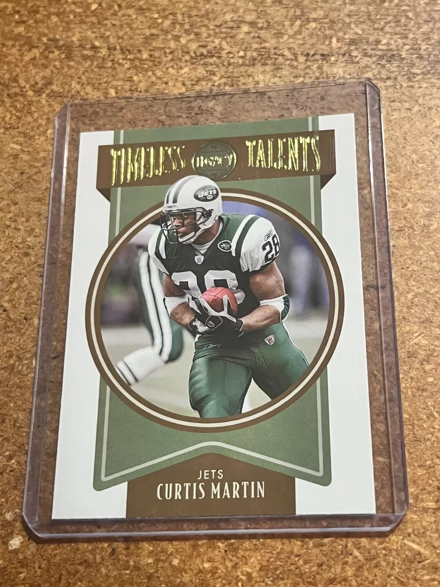Curtis Martin 2022 Panini Legacy Timeless Talents # TT-11 New York Jet — Collectible Craze America