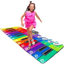 Play22 6 ft. Floor Piano Mat for Toddlers - Giant Piano Playmat, 24 Keys, 8 M...