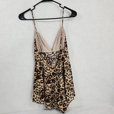 Fashion Nova Romper S Leopard Hear Me Roar Sleeveless Shorts