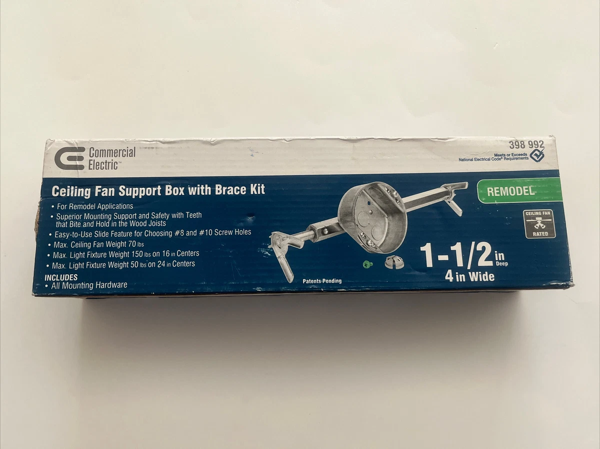 Ceiling Fan Brace For 12 Joists Shelly Lighting