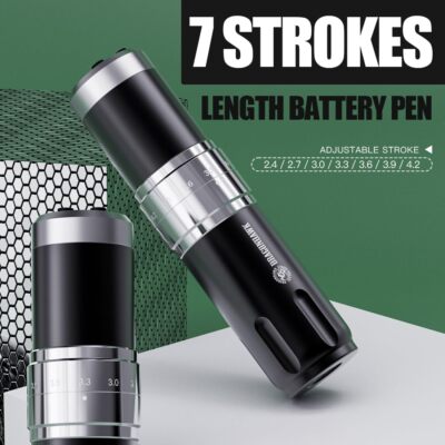 Mast Fold 3 Wireless Rotary Pen Tattoo Machine Gun With Mast Fold 3 Wireless Rotary Pen Tattoo Machine Gun With