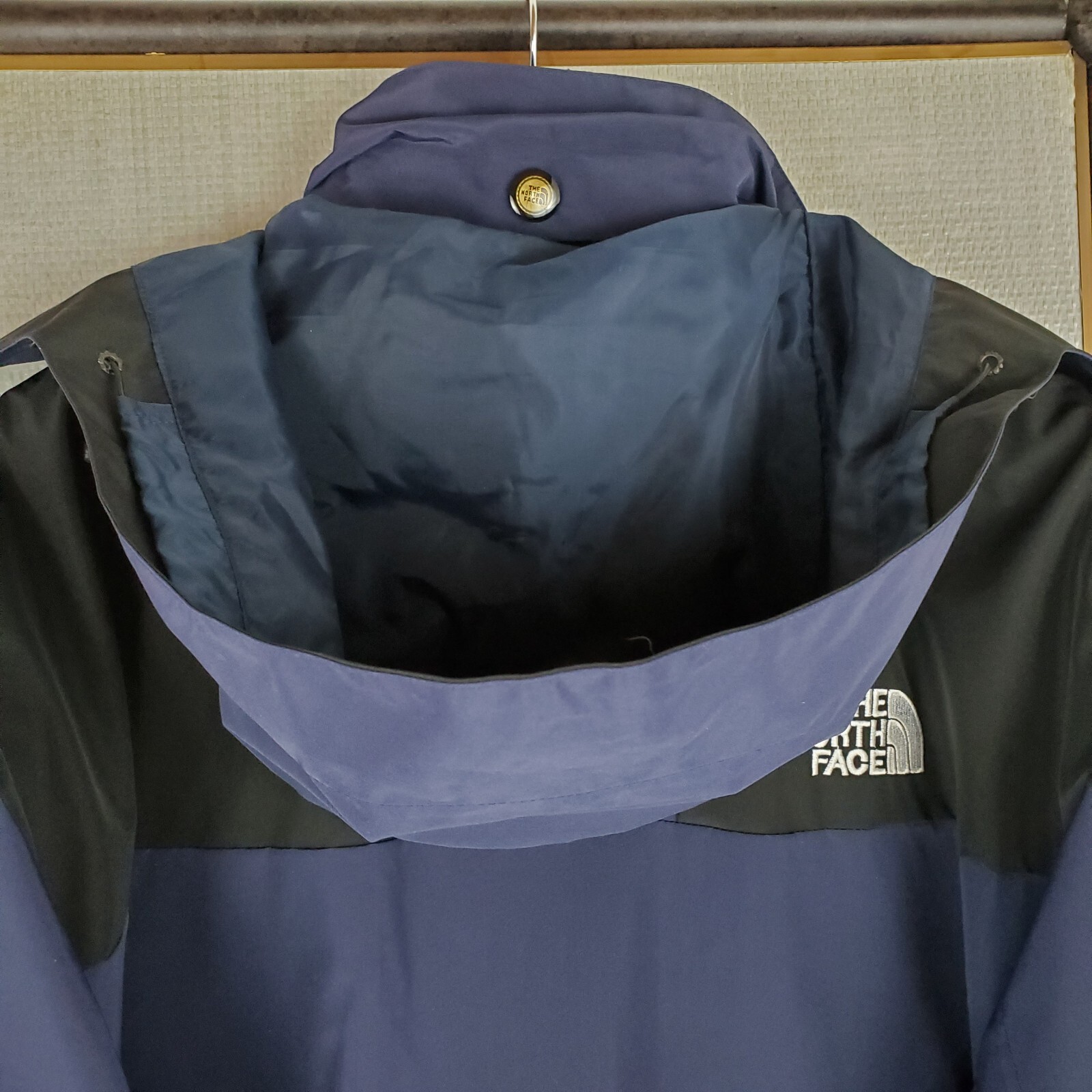 VTG NORTH FACE Size 2XL Mens 3 in 1 Gore-Tex Triclimate Jacket Coat Blue Hooded image 9