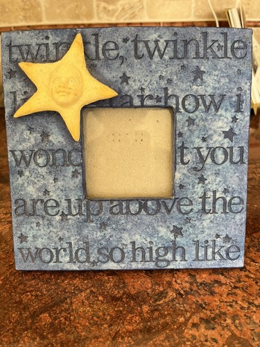 United Design Little Star Photo Frame Heavy Resin Twinkle Twinkle Poem ...