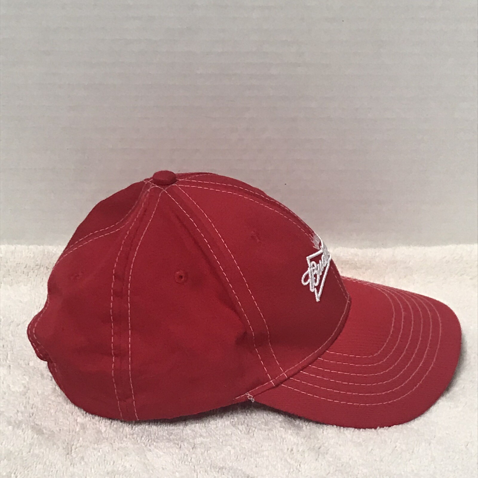 Budweiser Baseball Hat Cap Adjustable Strap Ameri… - image 5