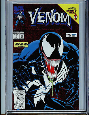 Venom Lethal Protector Issue # 1 CGC 9.4 NM Marvel Comic 1993