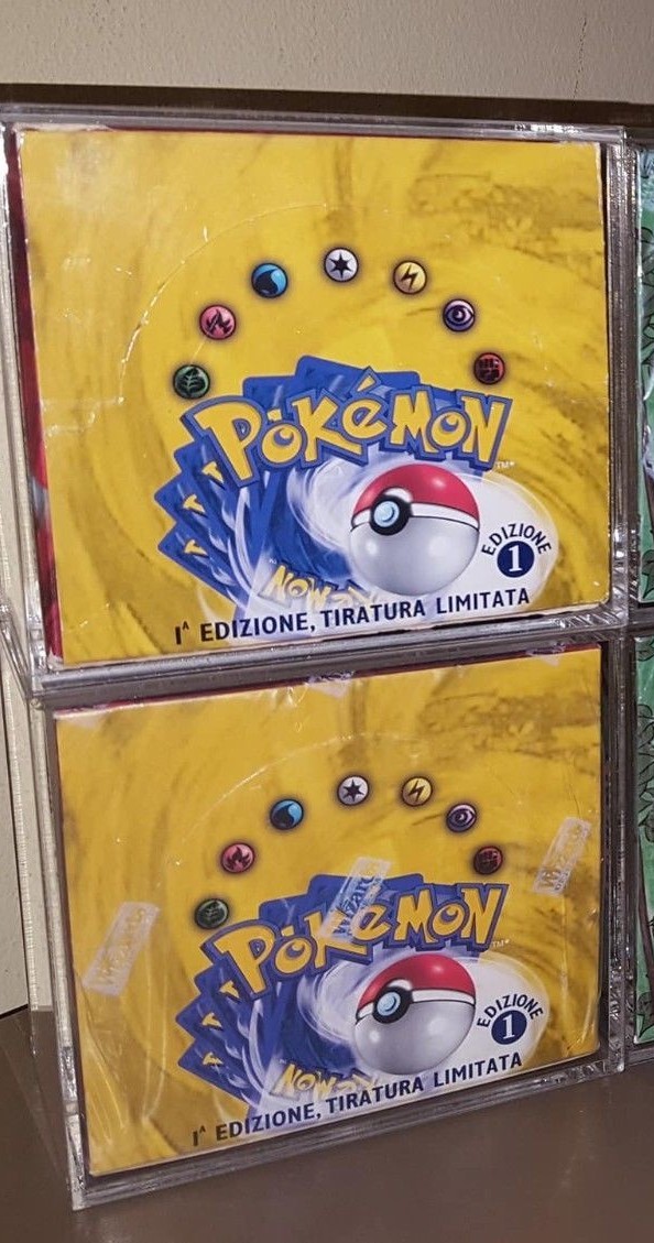 Single)Pokémon Booster Box Protective Display Case Fits WOTC