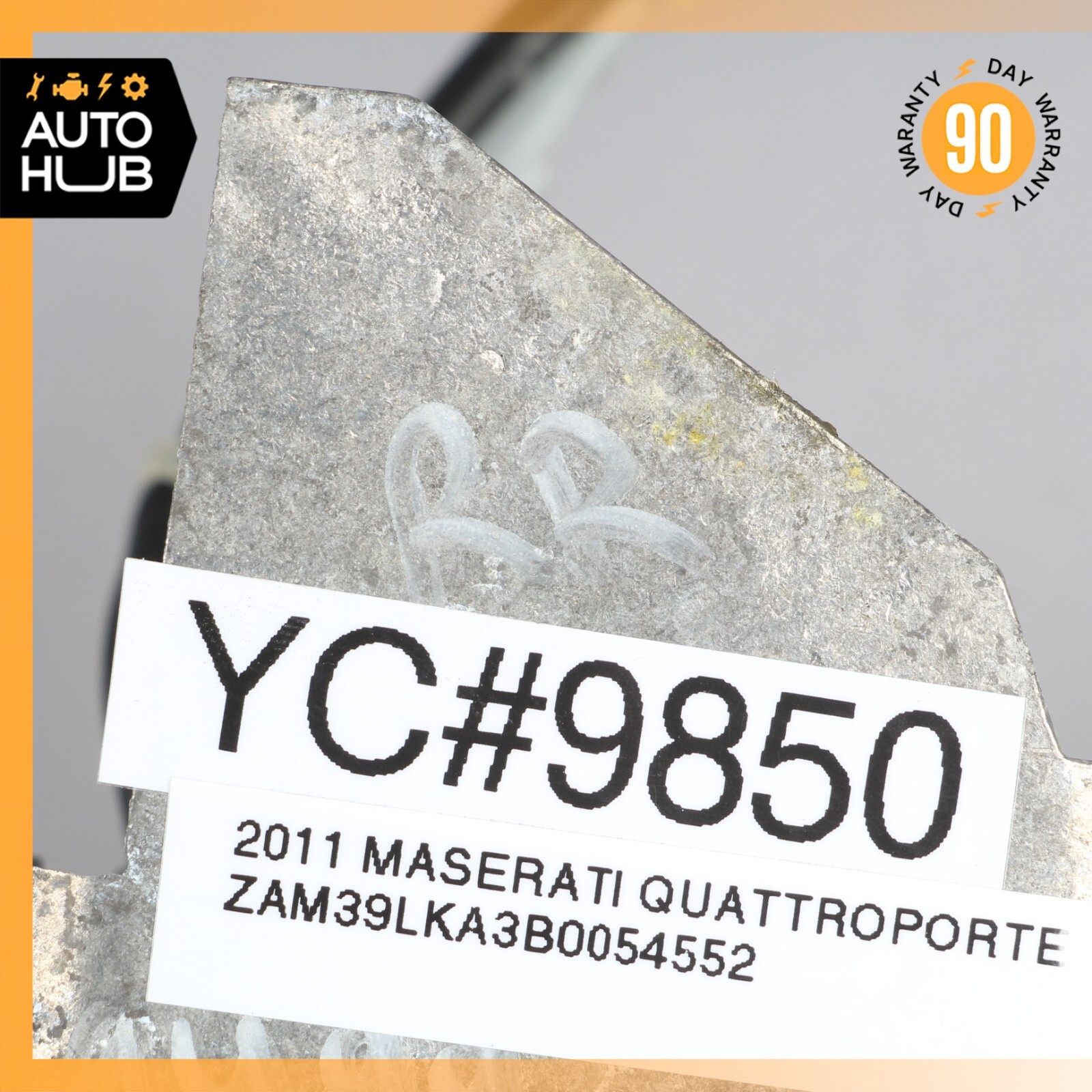 03-13 Maserati Quattroporte S M139 Rear Right Side Exterior Door Handle OEM