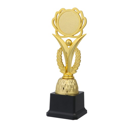 19 .5cm Sonnenblumen Trophäe Kind Preisverleihungstrophäe Goldene Preistrophäe - Photo 11/12