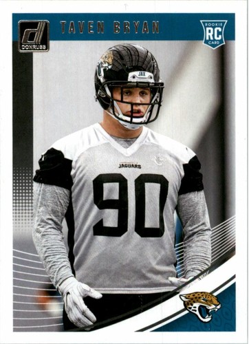 2018 Panini Donruss Football Taven Bryan #363 PSA 9