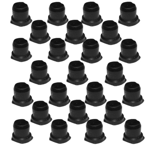 (25 Pack) Brake Bleeder Screw Caps Grease Zerk Fitting Cap Rubber Dust Cover eBay