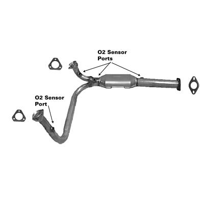 Catalytic Converter For 1996-1998 GMC K1500 5.0L V8 GAS OHV