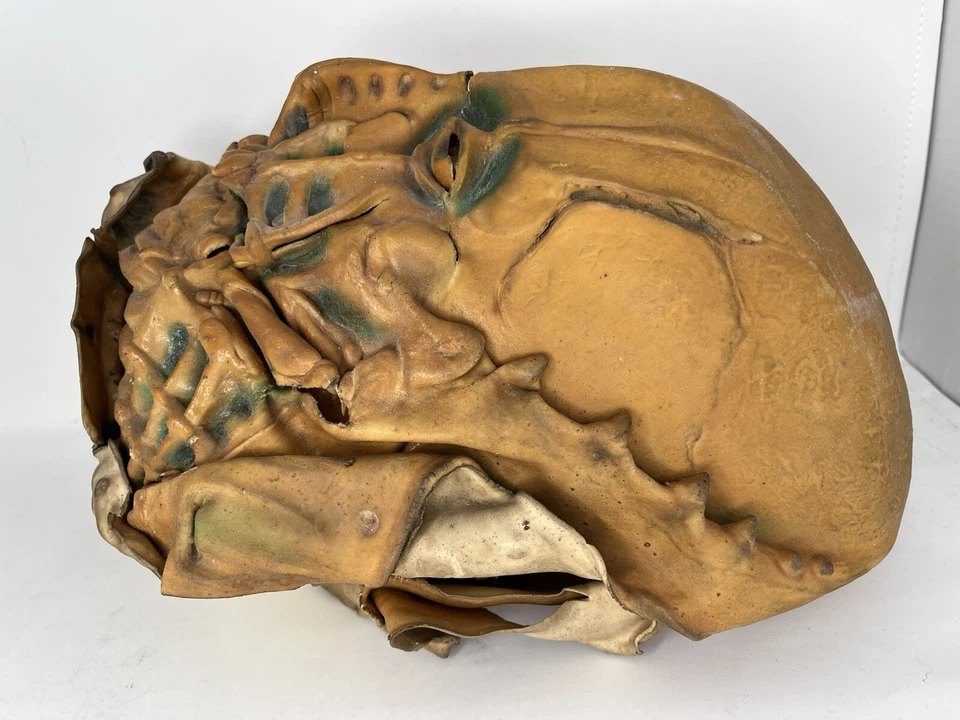 Vintage 1984 Don Post Studios Halloween Mask RARE Living Dead Skeleton Juke Box - Image 3 of 4