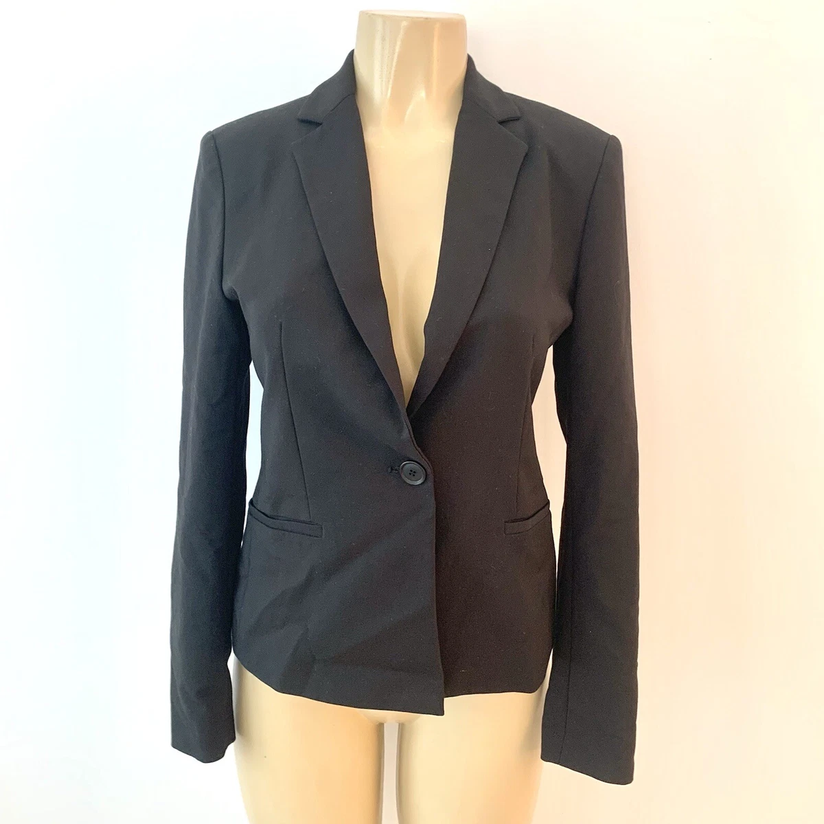 Zara basic black blazer cheap
