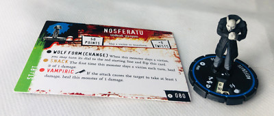 HorrorClix Nosferatu Vampir #080 blau Figur Modell Vintage Horror Clix