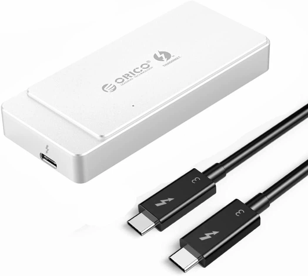 ORICO Thunderbolt 3 (40Gbps) M.2 NVMe SSD Enclosure M2 2280 PCIe M-Key  Adapter