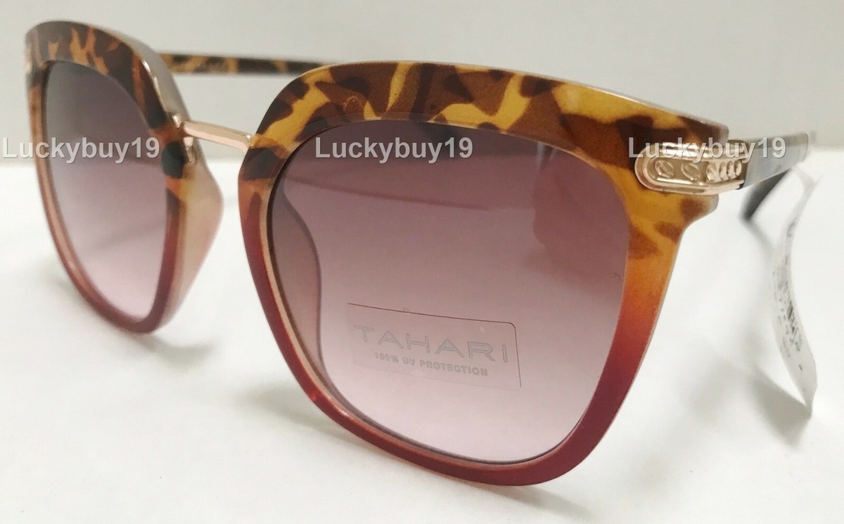 NWT TAHARI TH712 Brown Tortoise Designer Authentic  display picture 1