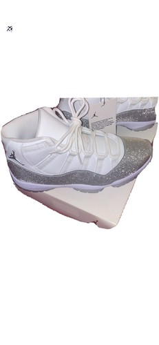 jordan 11 white metallic
