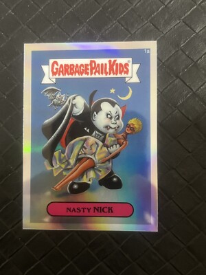 Nasty Nick 2013 Garbage Pail Kids Chrome 1st Series 1 Base
