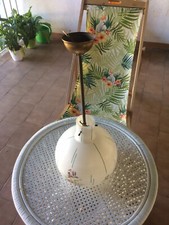 Lampadario da soffitto vetro vintage anni 50/60 E27