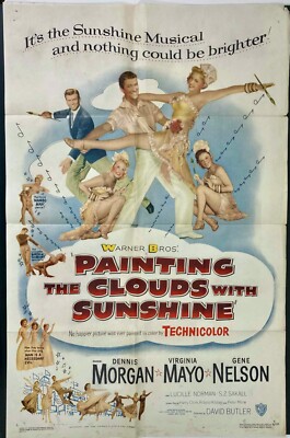 Painting the Clouds with Sunshine ORIGINAL US One Sheet Movie Poster 1951