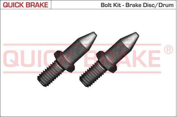 QUICK BRAKE (11674K) Schraube, Bremsscheibe für ALFA CITROEN FIAT FORD OPEL