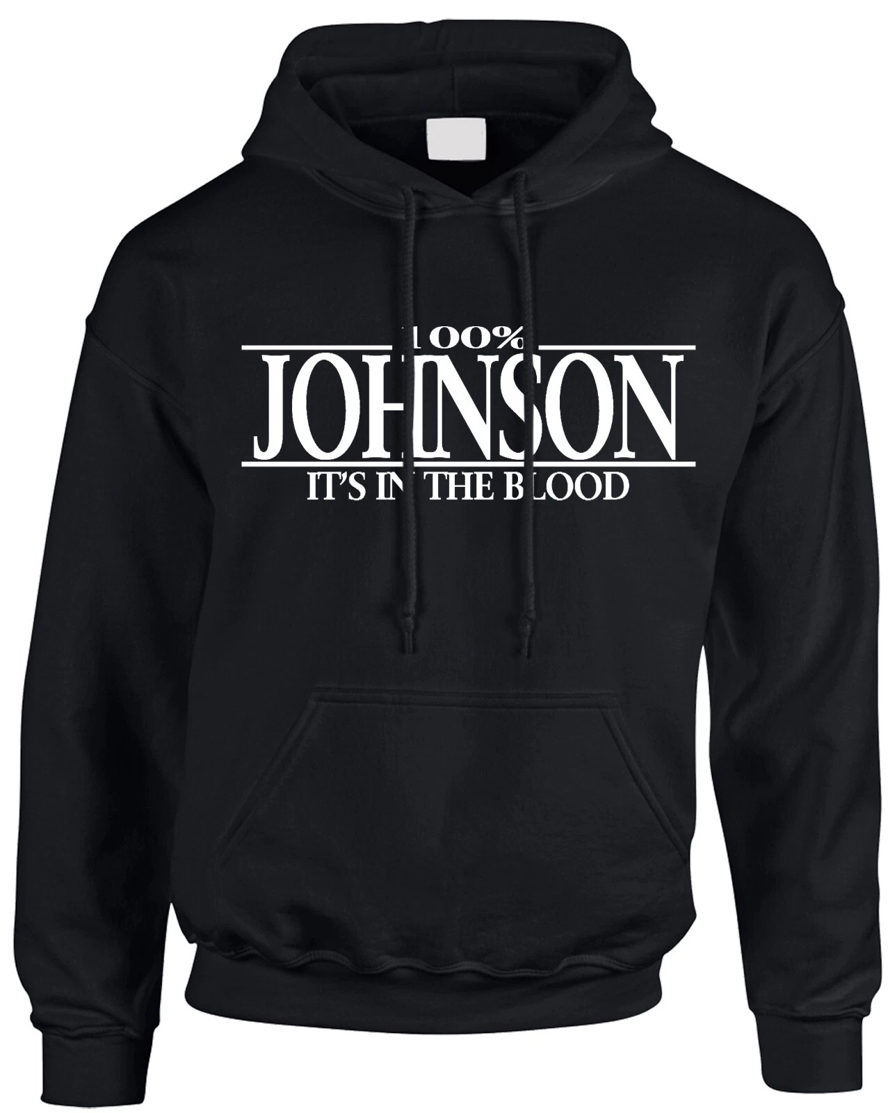 Johnson Surname Men's Hoodie Funny Name Family Hooded Sweatshirt Gift Hoody
