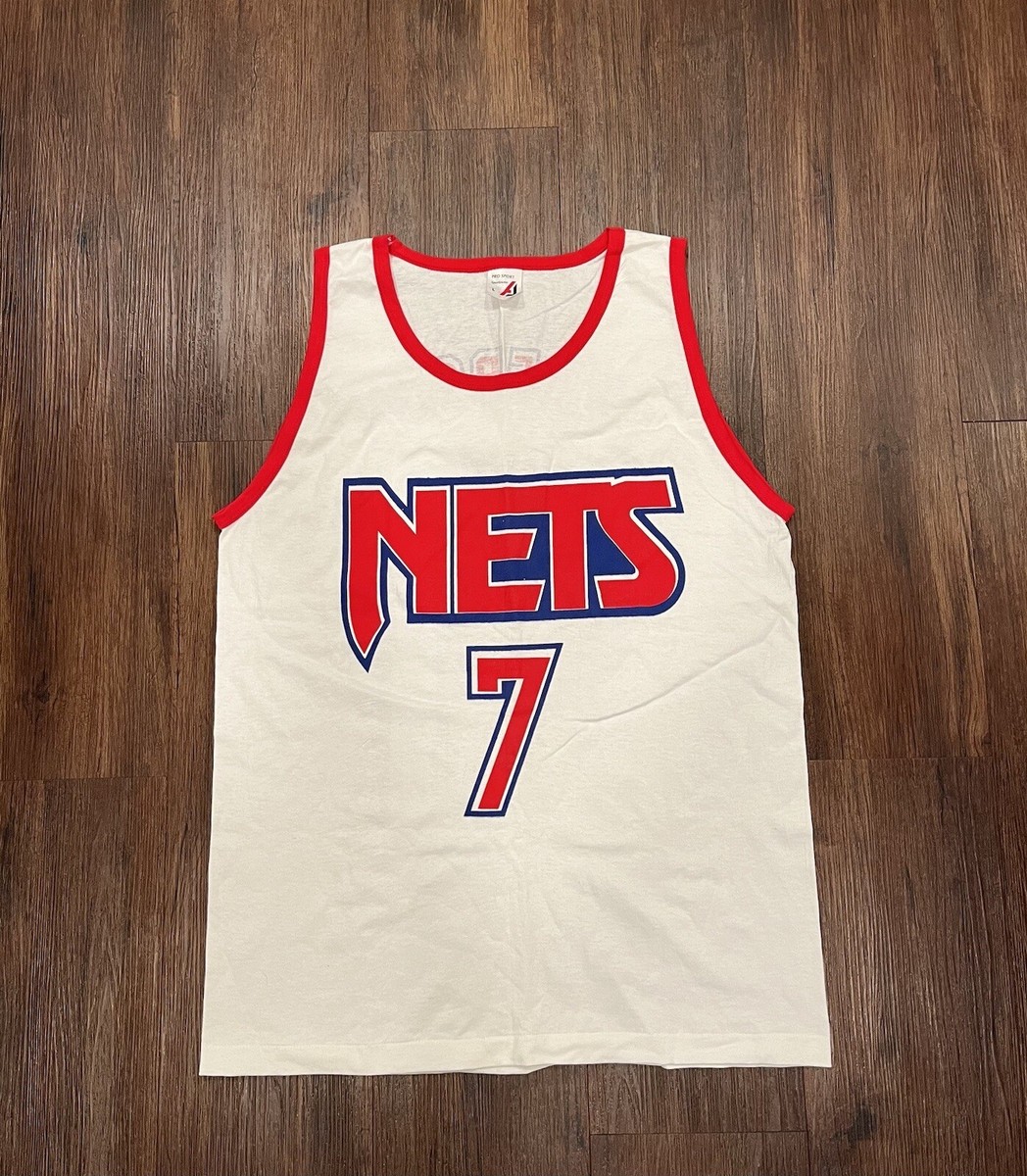 Vintage 90s Kenny Anderson #7 New Jersey Nets Tank Top Jersey NOS