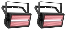  2 Chauvet DJ Shocker Panel FX Blinder/Wash/Strobe/Eye Candy Effect Lights