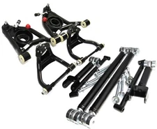 F&R Upper Lower Control Arm Set fit 68-72 Chevy Chevelle Monte Carlo GTO A Body