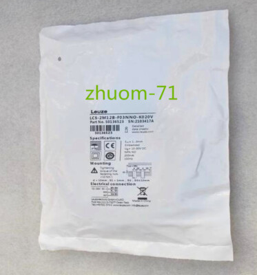 1PC  LEUZE sensor LCS-2M12B-F03NNO-K020V