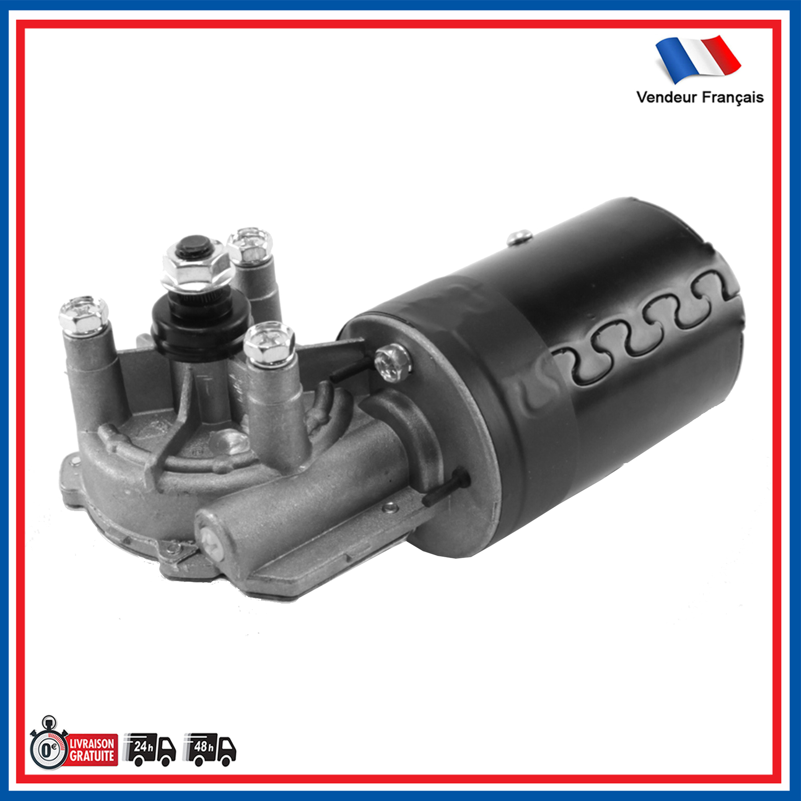 Moteur essuie-glace avant Golf 3 Vento mécanisme de rechange pour pare-brise 1C0955119
