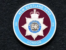 NEW CHALLENGE COIN.  METROPOLITAN POLICE, SCOTLAND YARD, LONDON, ENGLAND