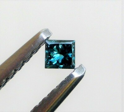 BLUE DIAMOND GEM PRINCESS CUT SHAPE 2mm GENUINE GEMSTONE NATURAL MINI SQUARE 2x2