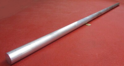 6061 Aluminum Rod 1.125'' (1 1/8'') Diameter x 4 Foot Length