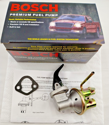 BOSCH Fuel Pump 68875 / F00E191543 NOS | eBay