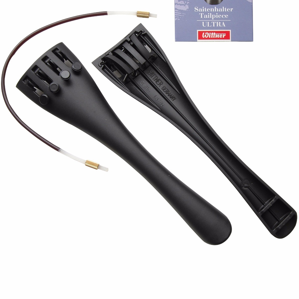 MICFENY Cordiera Per Violoncello Acustico Con 4 Sintonizzatori Fini, Codino, In Lega Di Alluminio, Accessori Per Violoncello Elettrico - Foto 5